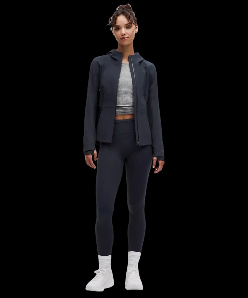 Lululemon Cross Chill Performance Jacket True Navy - HypeFly India View 2