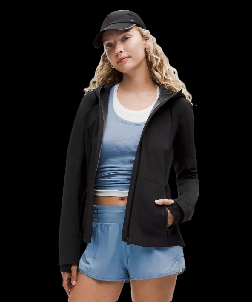 Lululemon Cross Chill Performance Jacket Black - HypeFly India View 1
