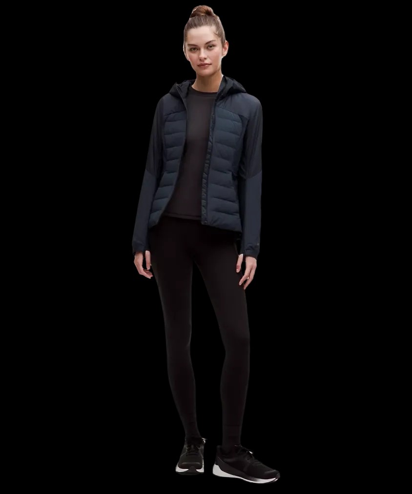 Lululemon Down for It All Jacket True Navy - HypeFly India View 2