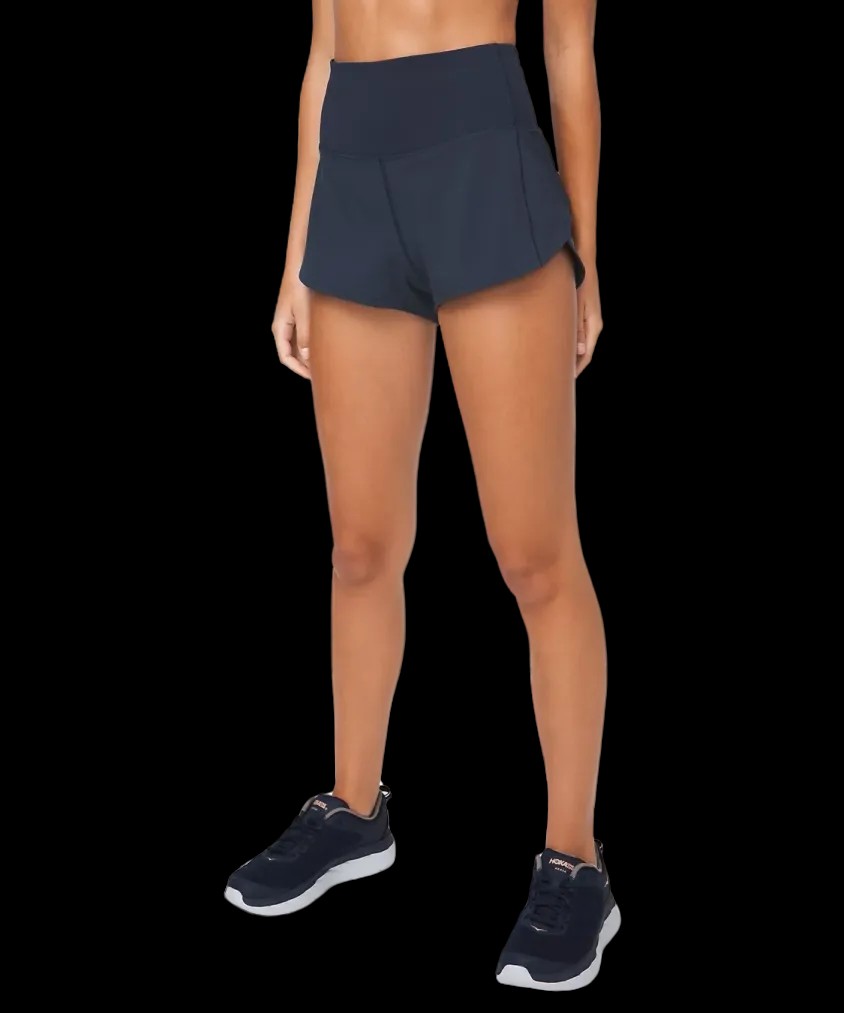 Lululemon Speed Up High-Rise Lined Short 2.5" True Navy - HypeFly India View 1