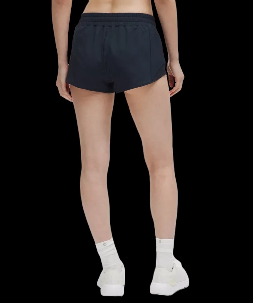 Lululemon Hotty Hot Low-Rise Lined Short 2.5" True Navy - HypeFly India View 3