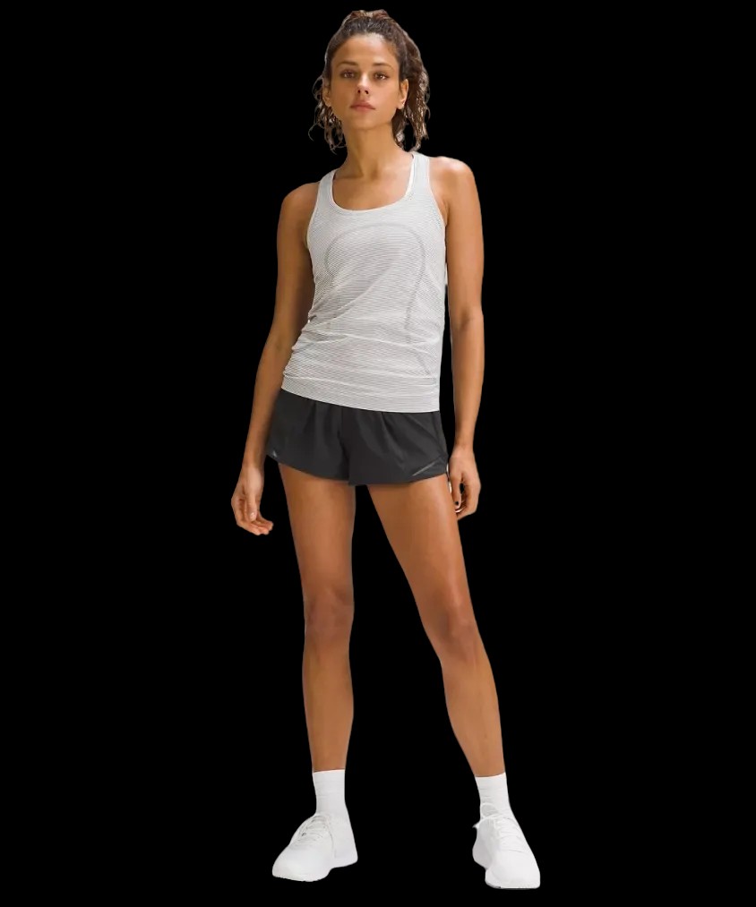 Lululemon Hotty Hot Low-Rise Lined Short 2.5" Black - HypeFly India View 2