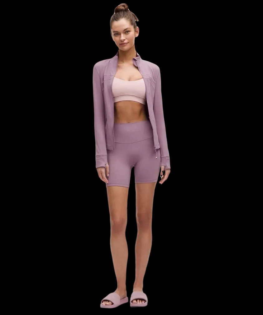 Lululemon Align High-Rise Short 6" Lavender Lux - HypeFly India View 3