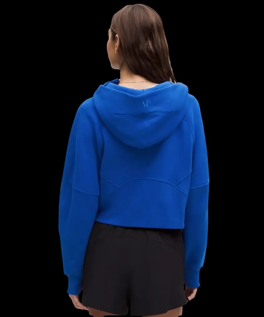 Lululemon Scuba Oversized Half-Zip Hoodie Galactic Cobalt - HypeFly India View 3