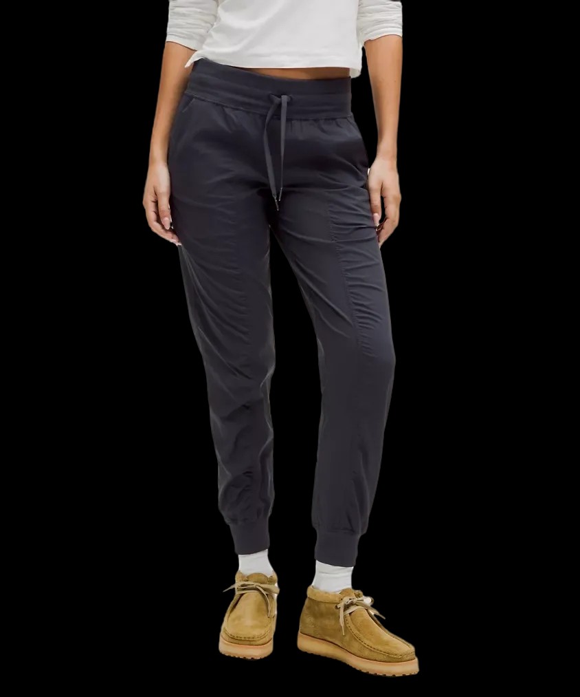 Lululemon Dance Studio Mid-Rise Jogger Full Length Black Night - HypeFly India View 1