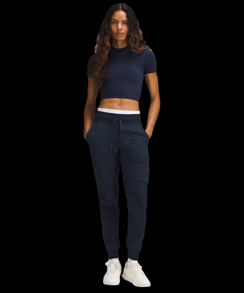 Lululemon Dance Studio Mid-Rise Jogger Full Length True Navy - HypeFly India View 2
