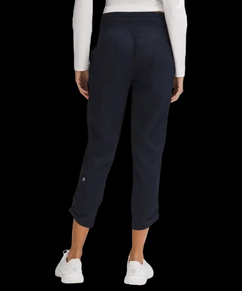 Lululemon Dance Studio Mid-Rise Cropped Pant True Navy - HypeFly India View 2