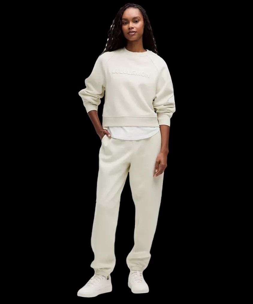 Lululemon Scuba Mid-Rise Oversized Jogger Regular Bone - HypeFly India View 2