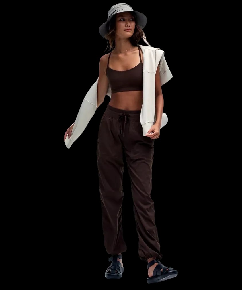 Lululemon Dance Studio Mid-Rise Pant Regular Espresso - HypeFly India View 3