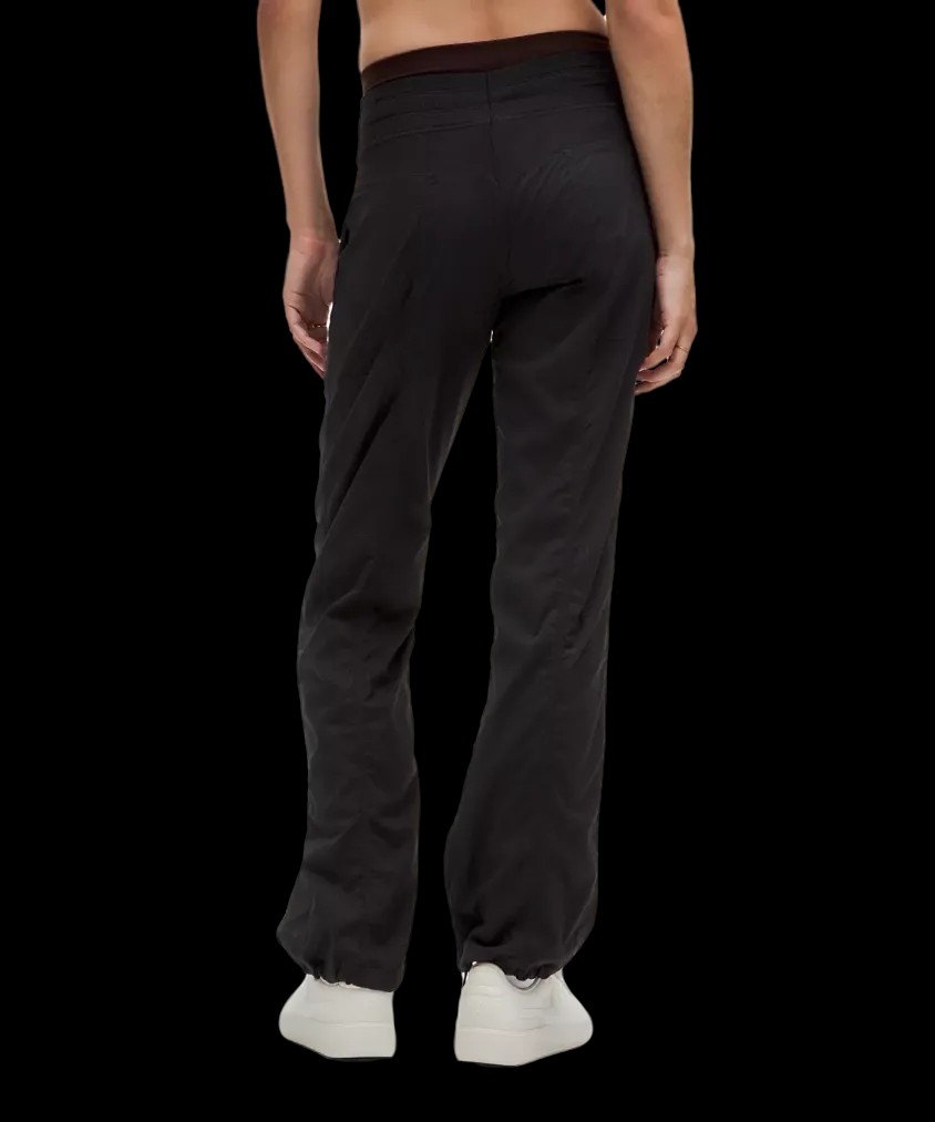 Lululemon Dance Studio Mid-Rise Pant Regular Black - HypeFly India View 3