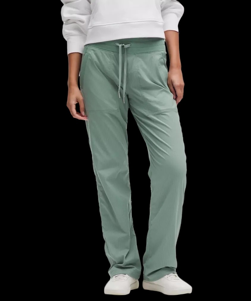Lululemon Dance Studio Mid-Rise Pant Regular Crater Blue - HypeFly India View 1