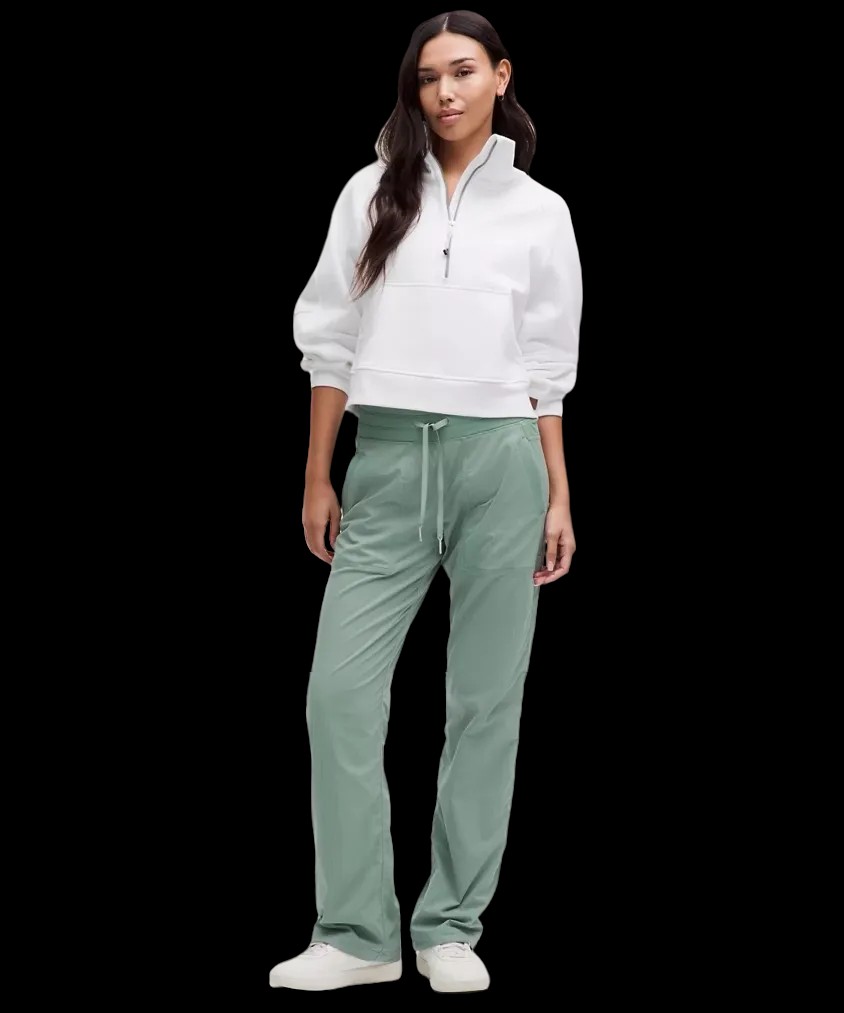 Lululemon Dance Studio Mid-Rise Pant Regular Crater Blue - HypeFly India View 2