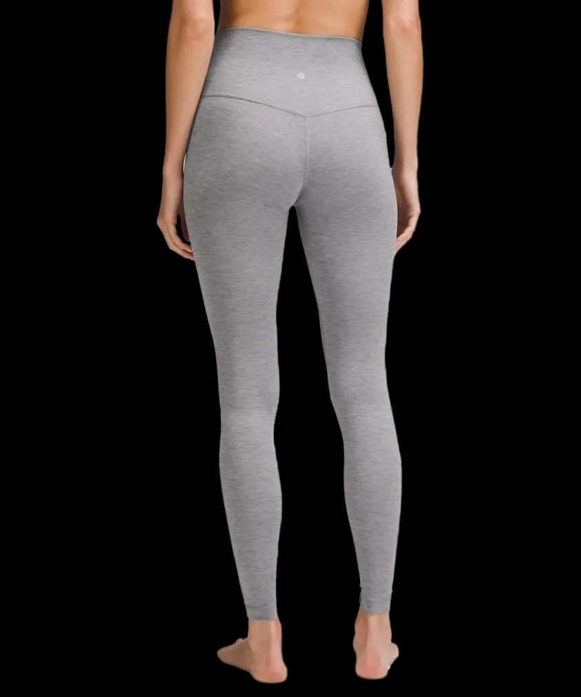 Lululemon Align High-Rise Pant 28" Heathered Core Medium Grey - HypeFly India View 3