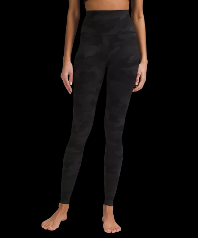 Lululemon Align High-Rise Pant 28" Heritage 365 Camo Deep Coal Multi - HypeFly India View 1