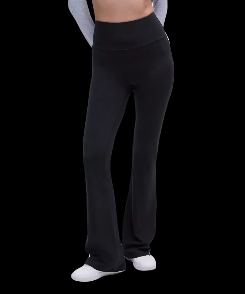 Lululemon Groove Nulu Super-High-Rise Flared Pant Black - HypeFly India View 1