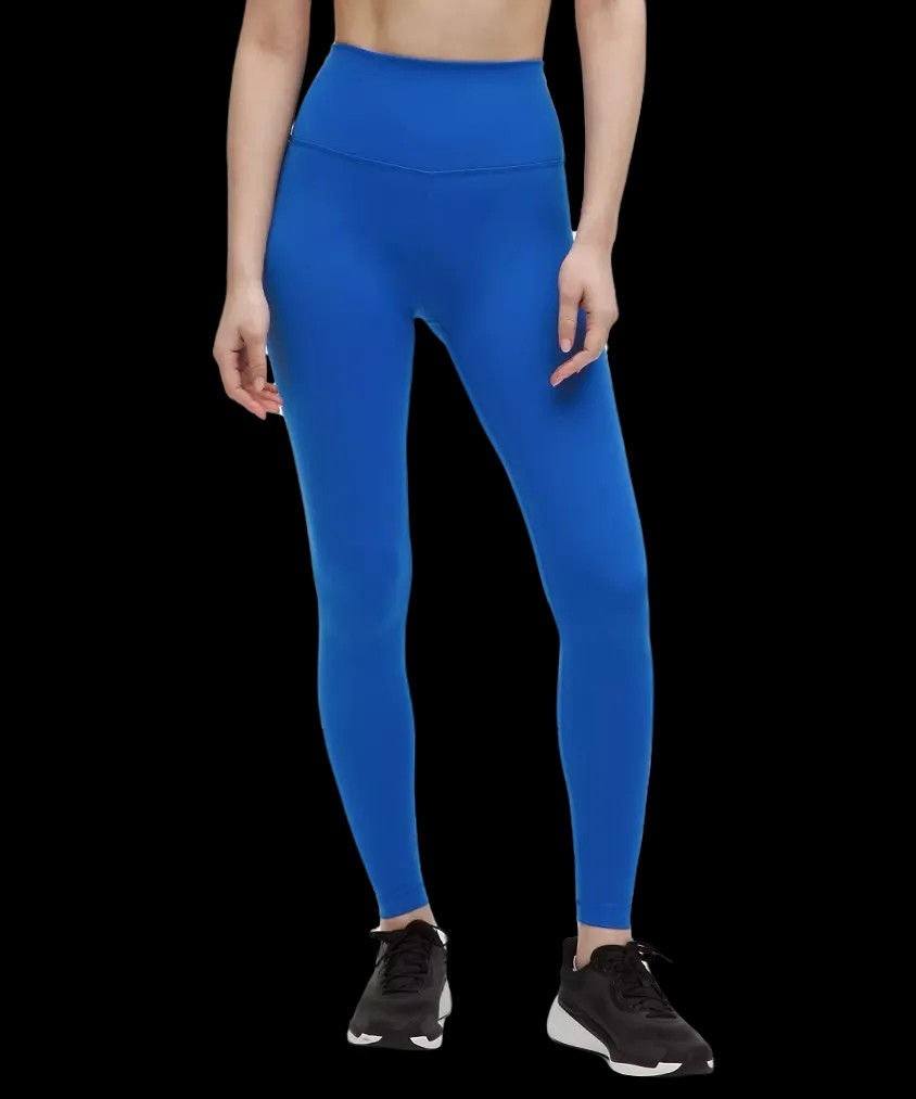 Lululemon Wunder Train High-Rise Tight 28" Galactic Cobalt - HypeFly India View 1