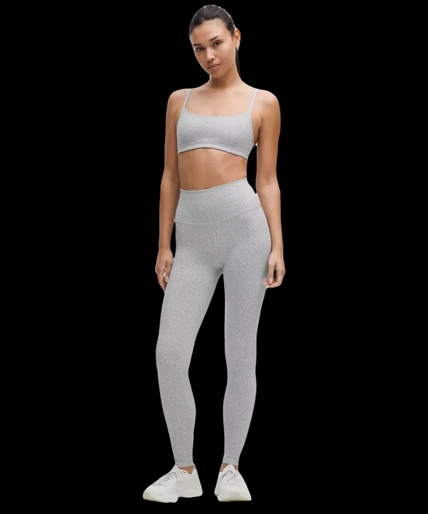 Lululemon Wunder Train High-Rise Tight 28" Leopard Daisy Starlight Multi - HypeFly India View 2