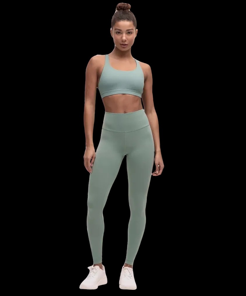 Lululemon Wunder Train High-Rise Tight 28" Crater Blue - HypeFly India View 3