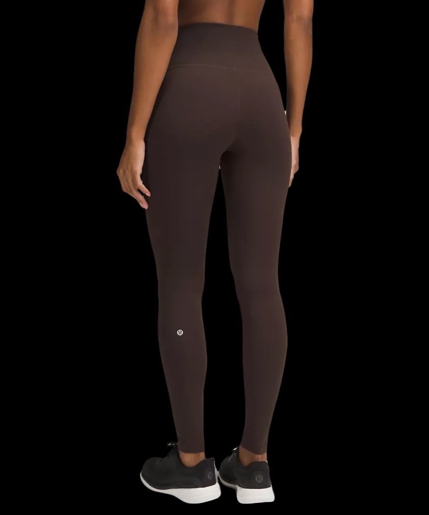Lululemon Wunder Train High-Rise Tight 28" Espresso - HypeFly India View 3