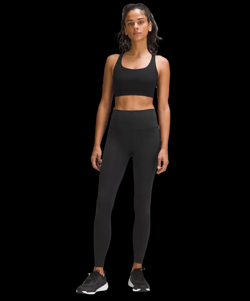 Lululemon Wunder Train High-Rise Tight 28" Black - HypeFly India View 3
