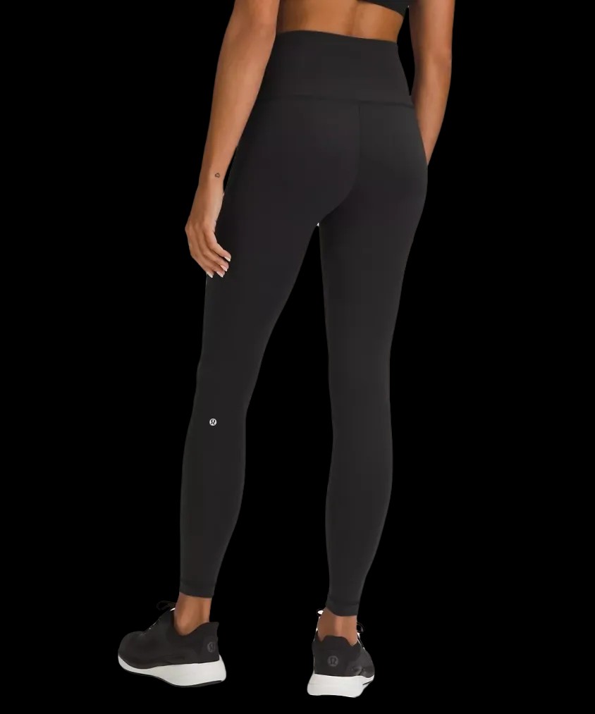 Lululemon Wunder Train High-Rise Tight 28" Black - HypeFly India View 2