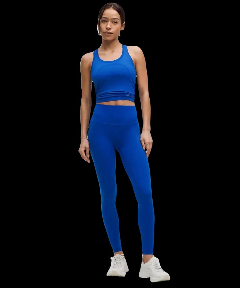 Wunder Train High-Rise Tight with Pockets 28" Goodnight Plum - HypeFly India View 2