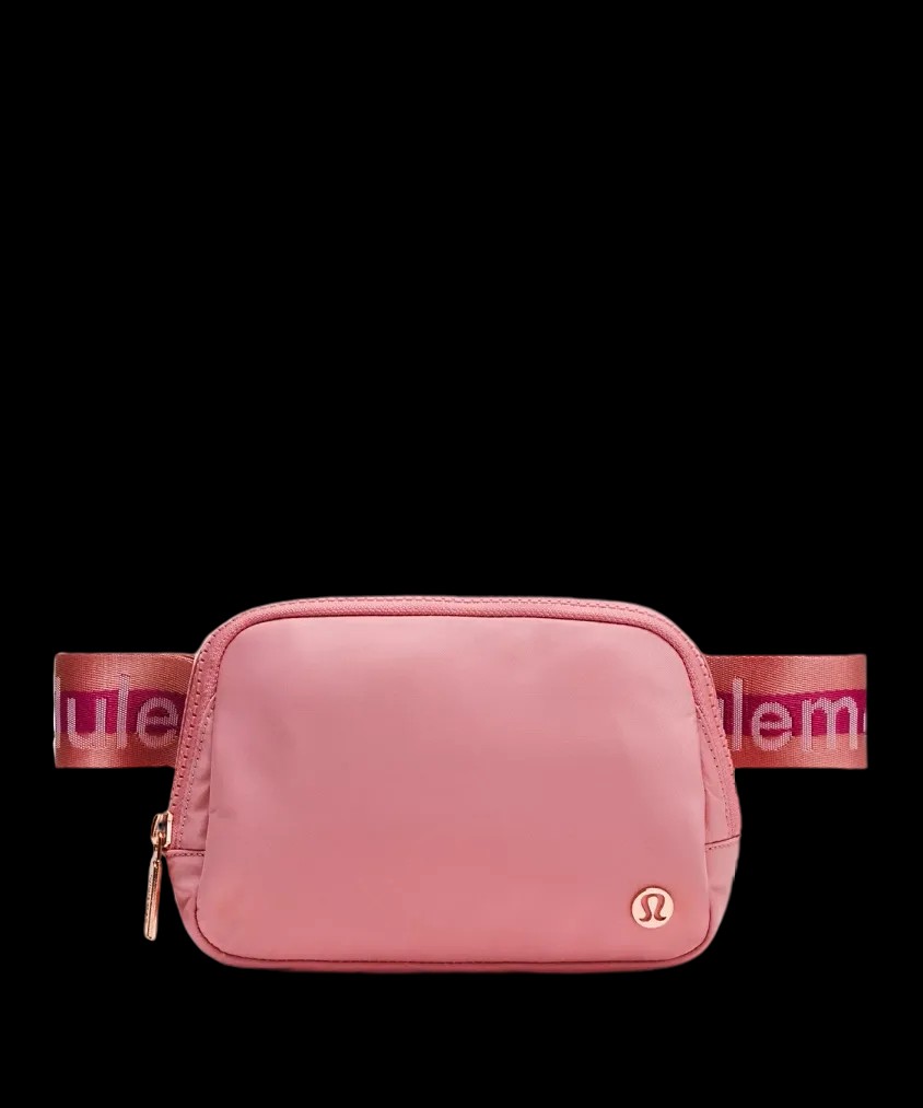 Lululemon Everywhere Belt Bag 1L Wordmark Deco Pink/Magenta Smoke/Pink Haze - HypeFly India View 1