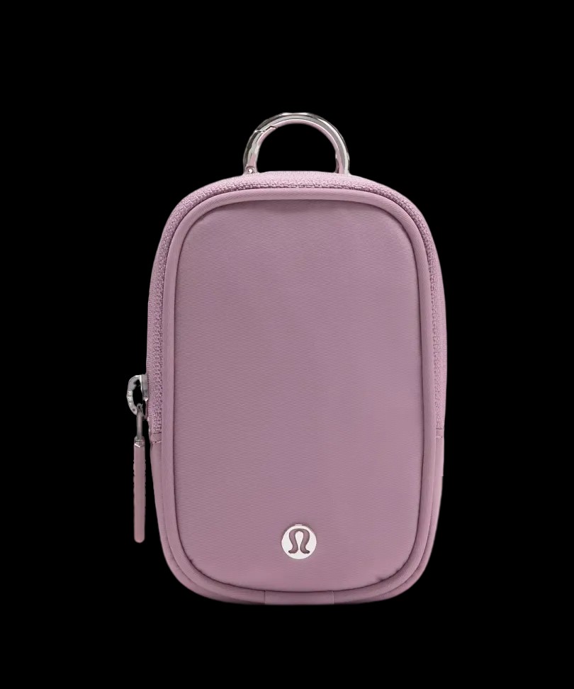 Lululemon Clippable Nano Pouch Lavender Lux - HypeFly India View 1