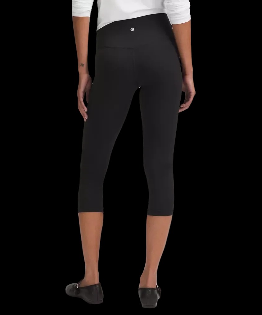 Lululemon Align™ High-Rise Crop 21" Black - HypeFly India View 3