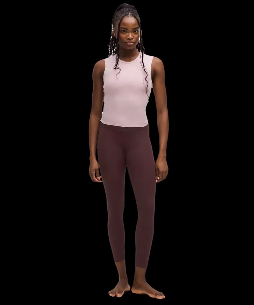 Lululemon Align™ High-Rise Ribbed Pant 25" Goodnight Plum - HypeFly India View 2