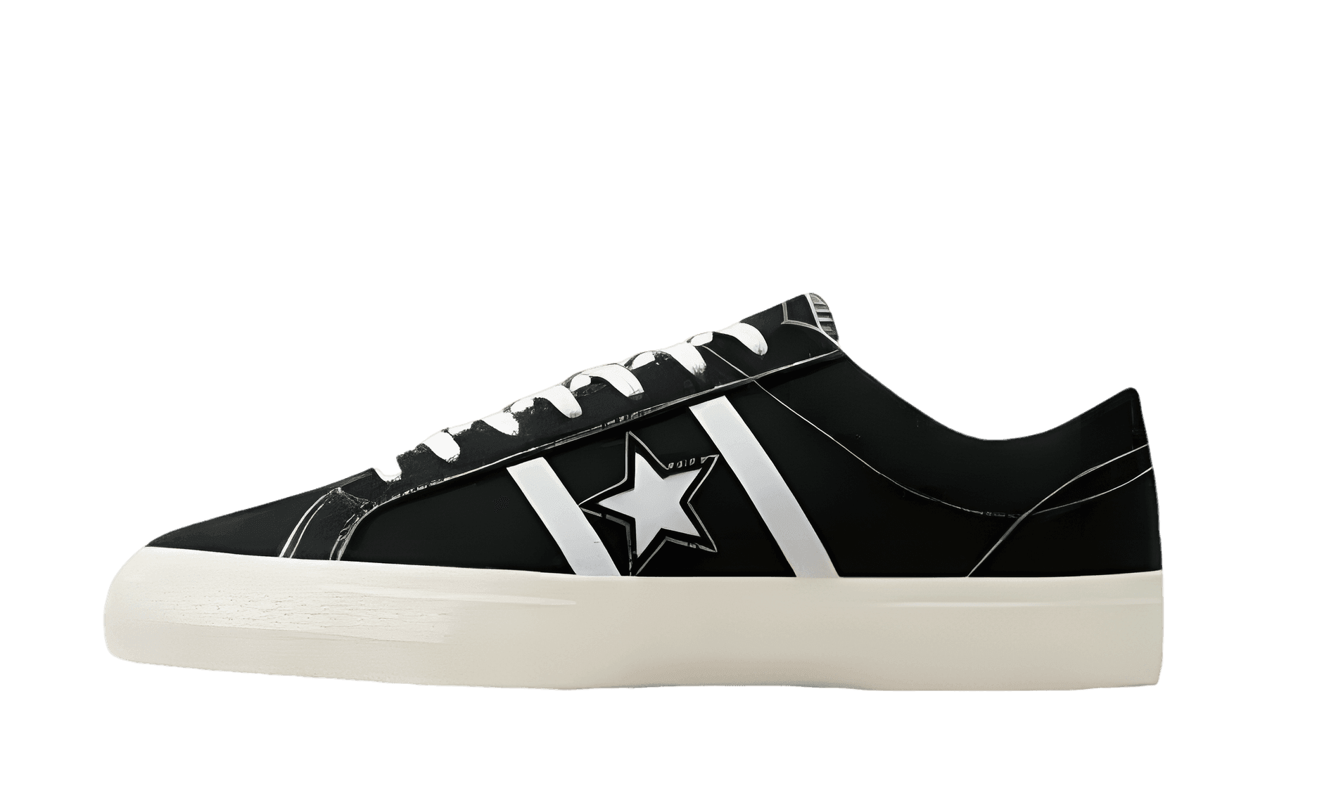 Converse x PLAY Comme des Garçons One Star Academy Pro Black - HypeFly India View 2