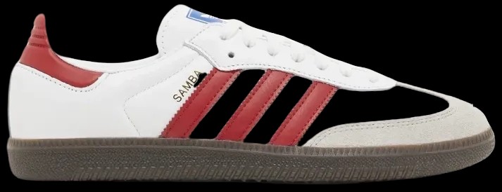 Adidas Samba OG 'White Scarlet' - HypeFly India View 1