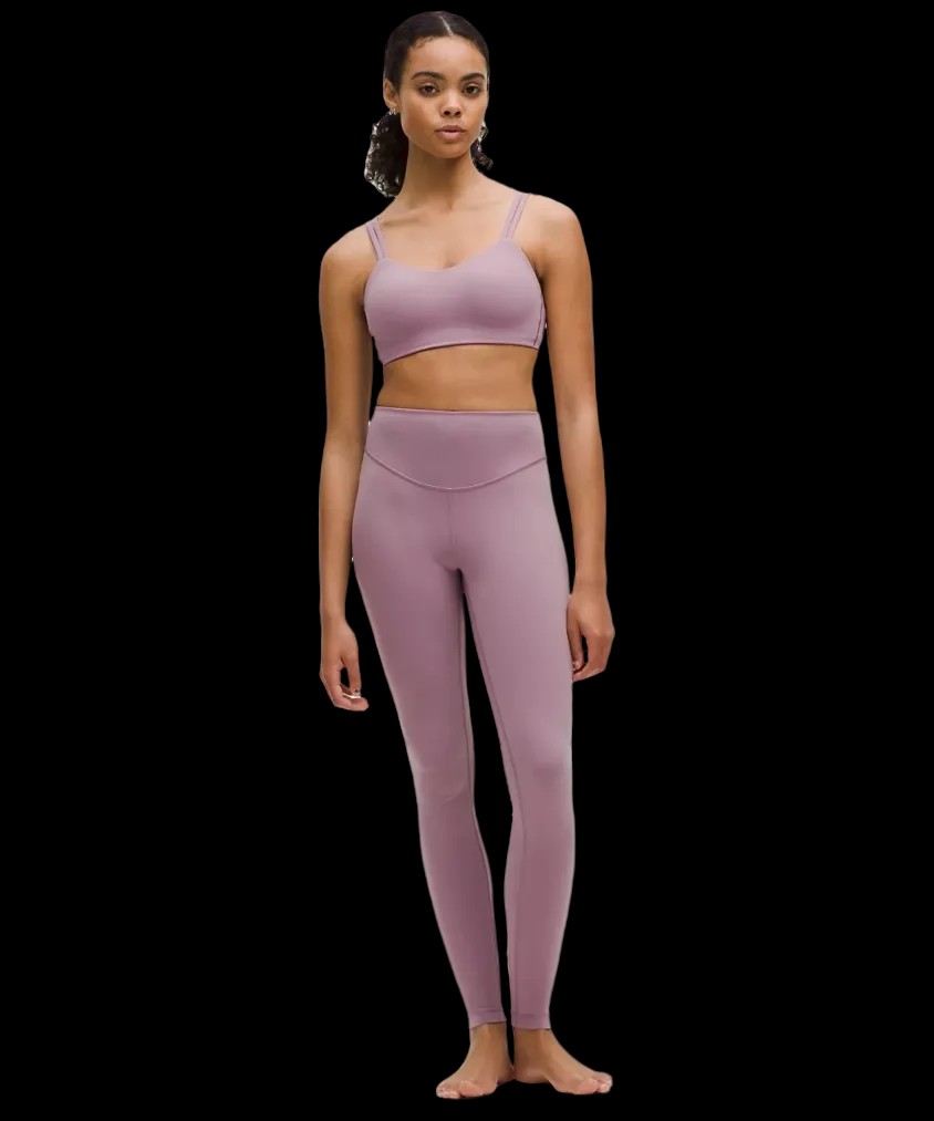 Lululemon Wunder Under SmoothCover High-Rise Tight 28" Lavender Lux - HypeFly India View 2