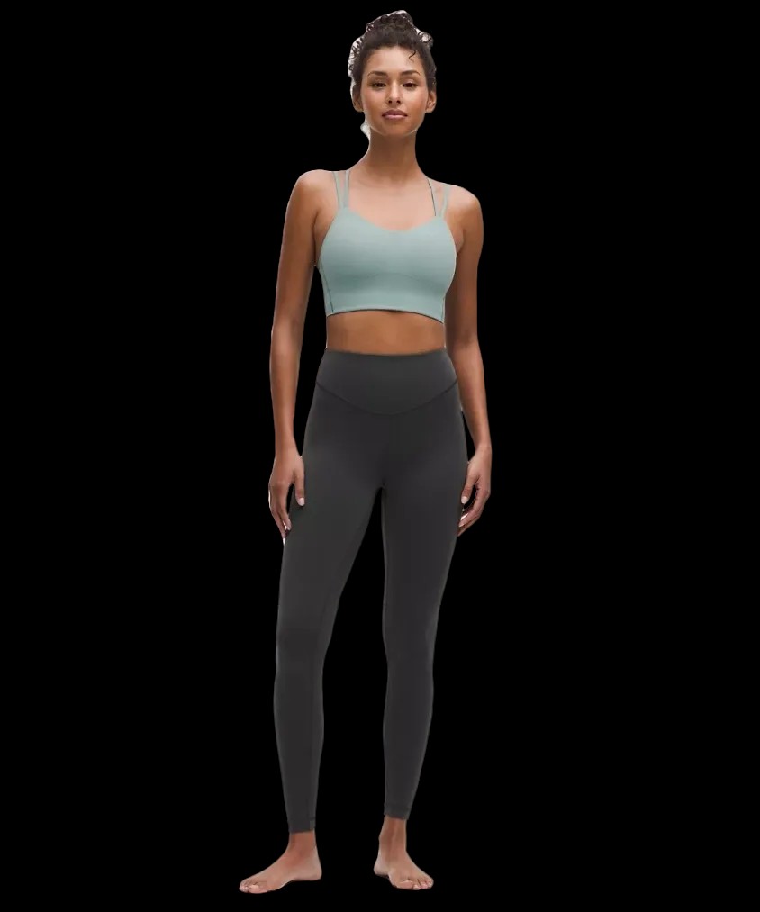 Lululemon Wunder Under SmoothCover High-Rise Tight 28" Graphite Grey - HypeFly India View 2