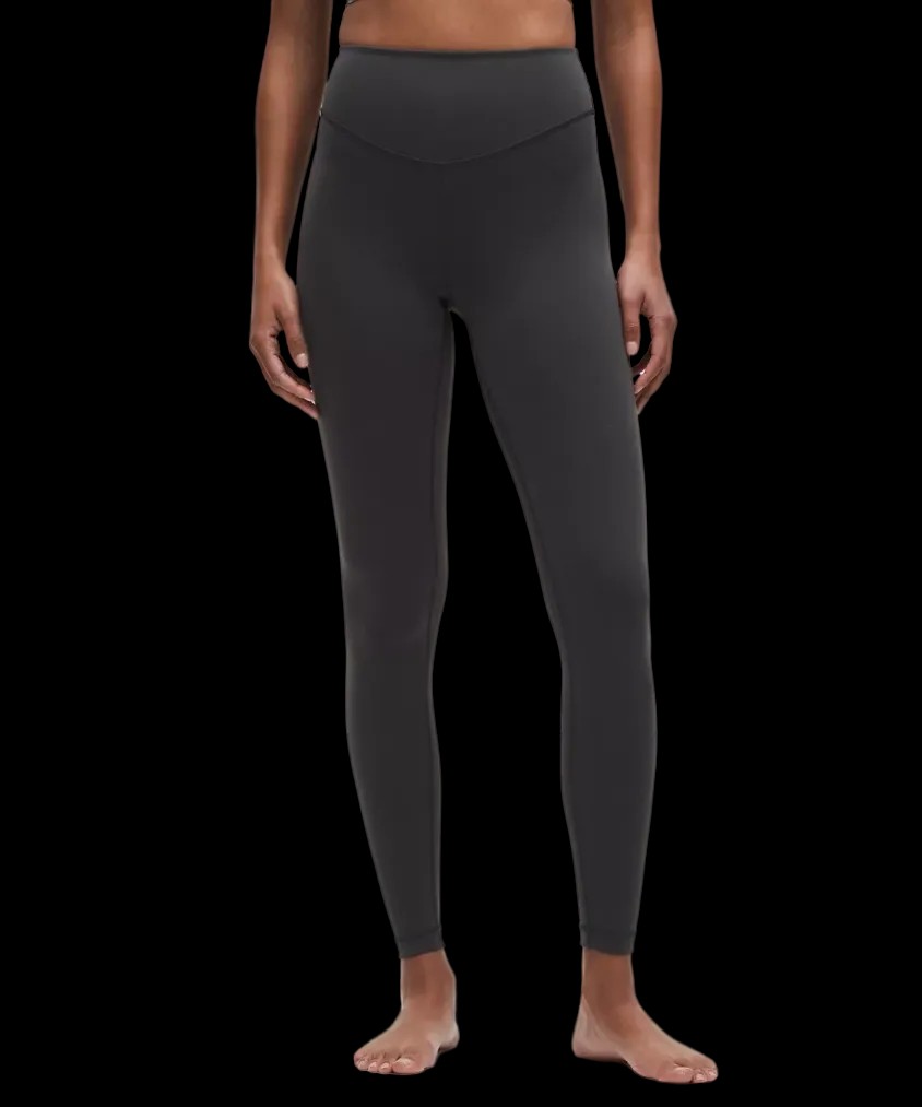 Lululemon Wunder Under SmoothCover High-Rise Tight 28" Graphite Grey - HypeFly India View 1