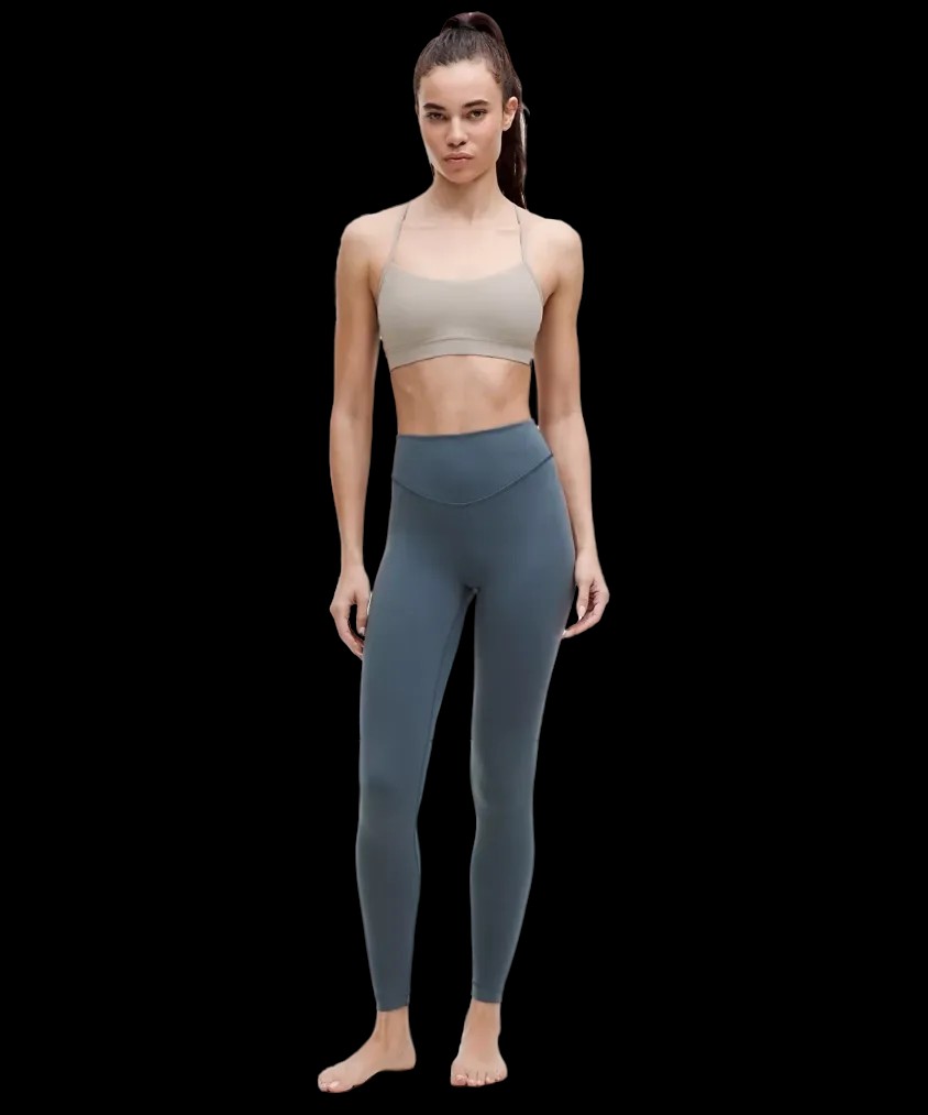 Lululemon Wunder Under SmoothCover High-Rise Tight Iron Blue - HypeFly India View 2