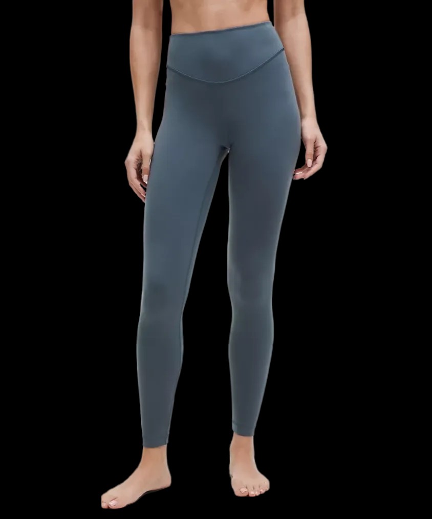 Lululemon Wunder Under SmoothCover High-Rise Tight Iron Blue - HypeFly India View 1