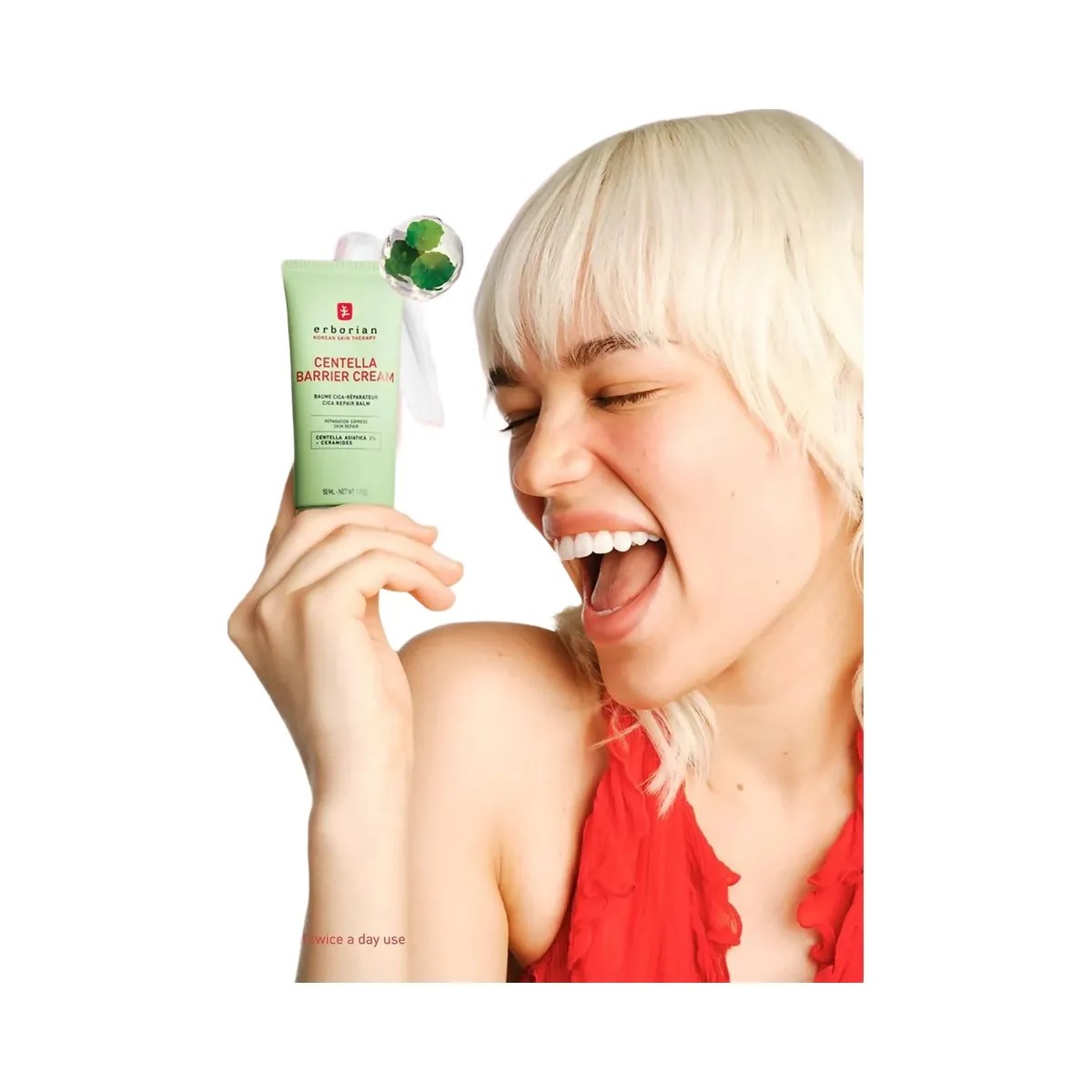 Erborian Centella Barrier Cream Cica Repair Balm Strengthen Skin Barrier & Soothe Skin - HypeFly India View 3