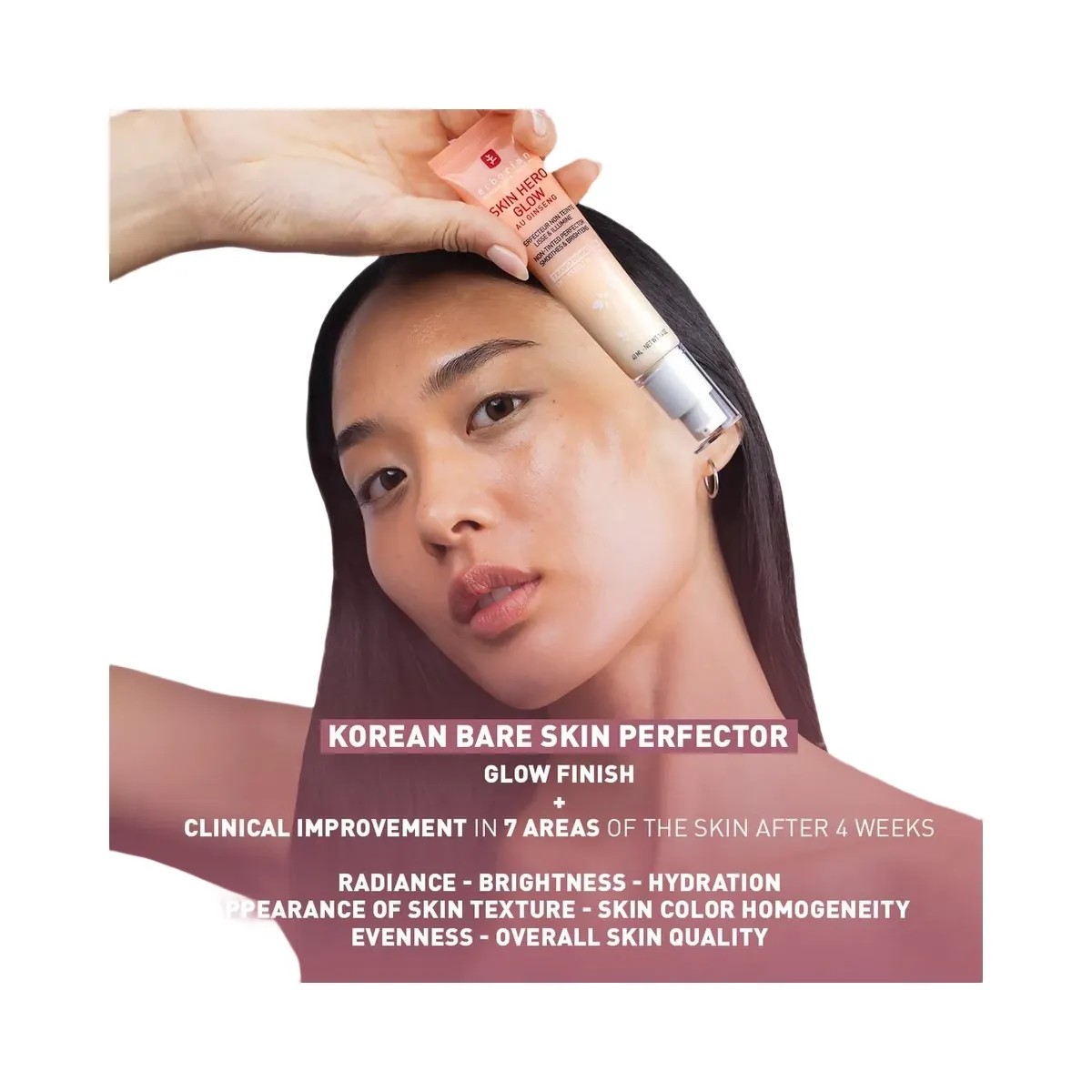 Erborian Skin Hero Glow Non-Tinted Perfector - HypeFly India View 6