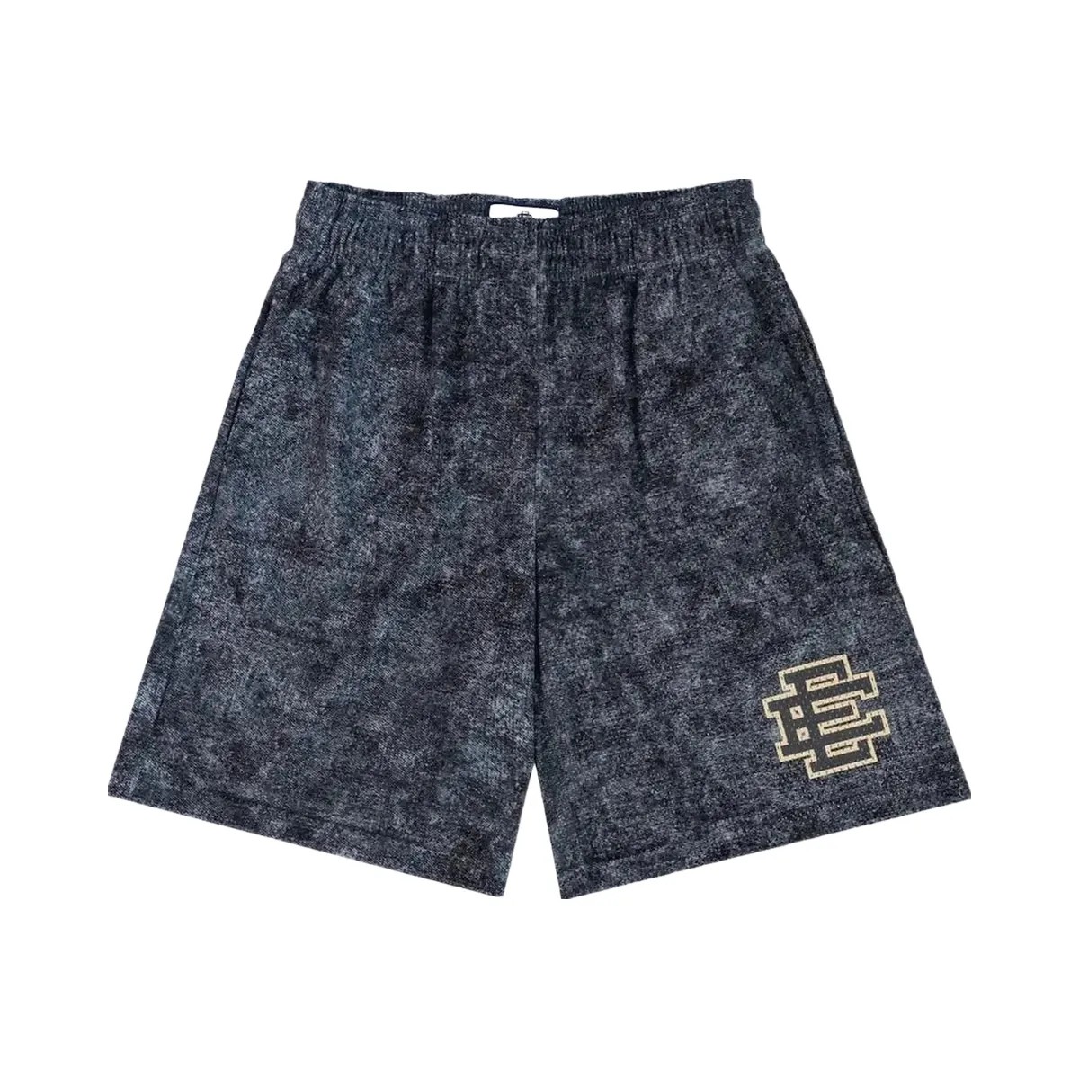 Eric Emanuel Ee Baggy Short Black Denim Dark Grey - HypeFly India View 1