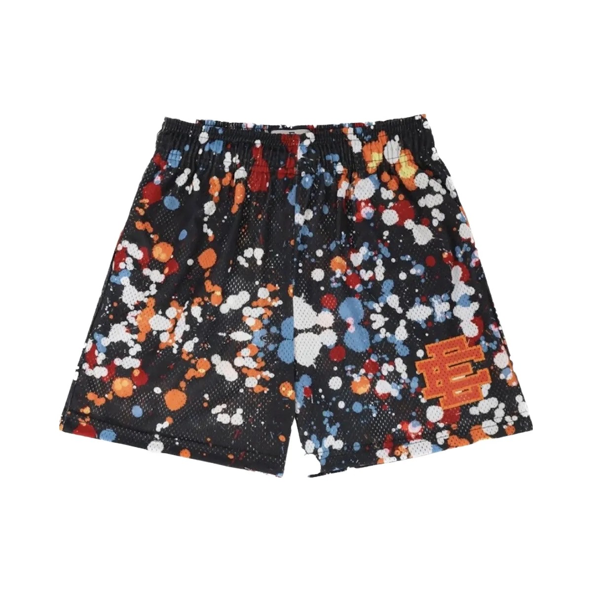 Eric Emanuel Ee Basic Core Short Black Splatter - HypeFly India View 1