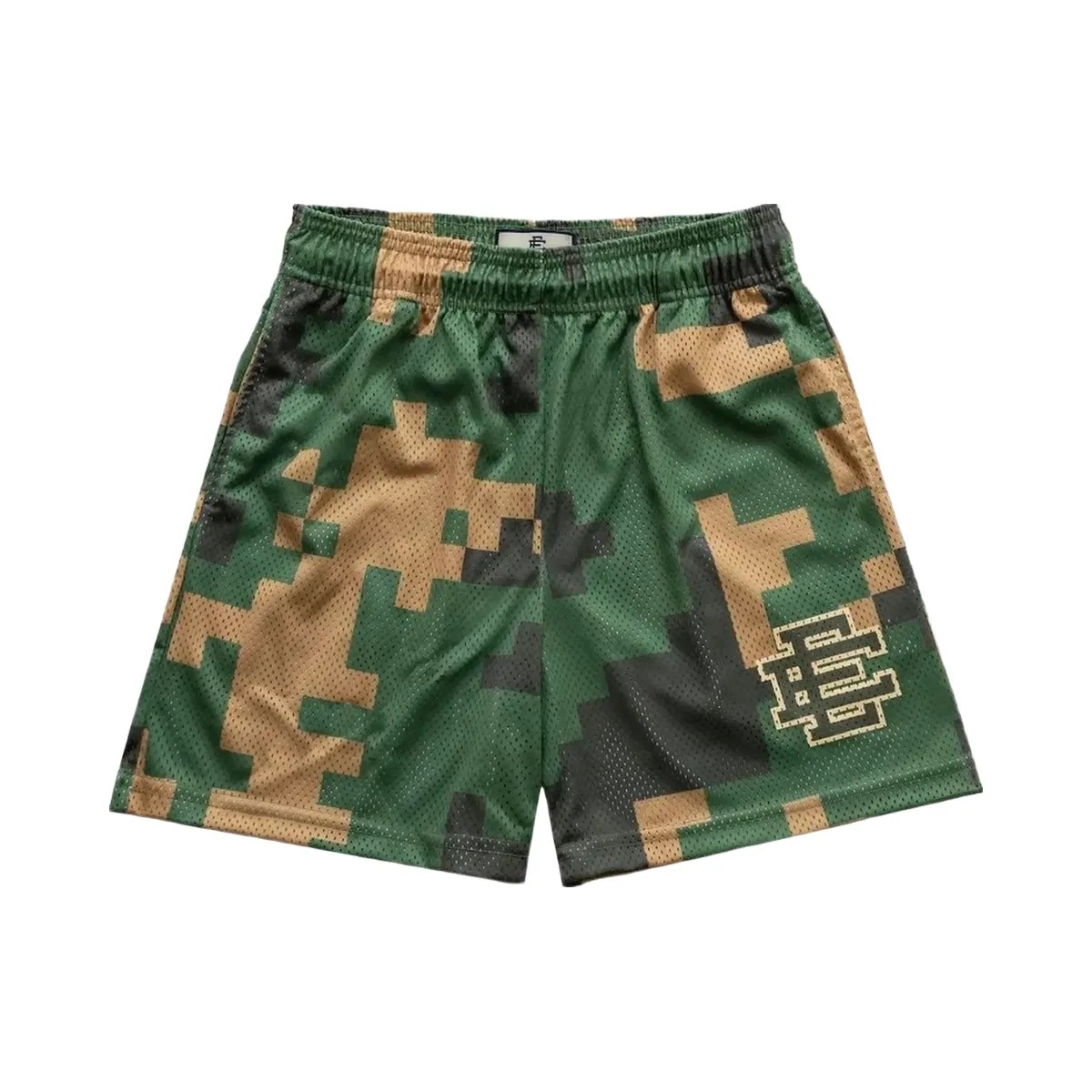 Eric Emanuel Ee Basic Core Short Green Ee Digi Camo - HypeFly India View 1