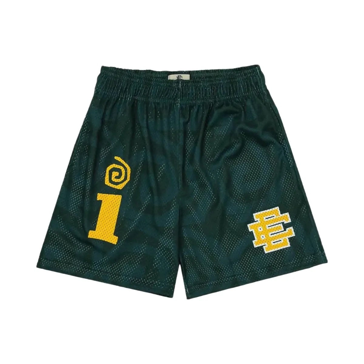 Eric Emanuel X Interscope Records Ee Basic Core Short Green - HypeFly India View 1