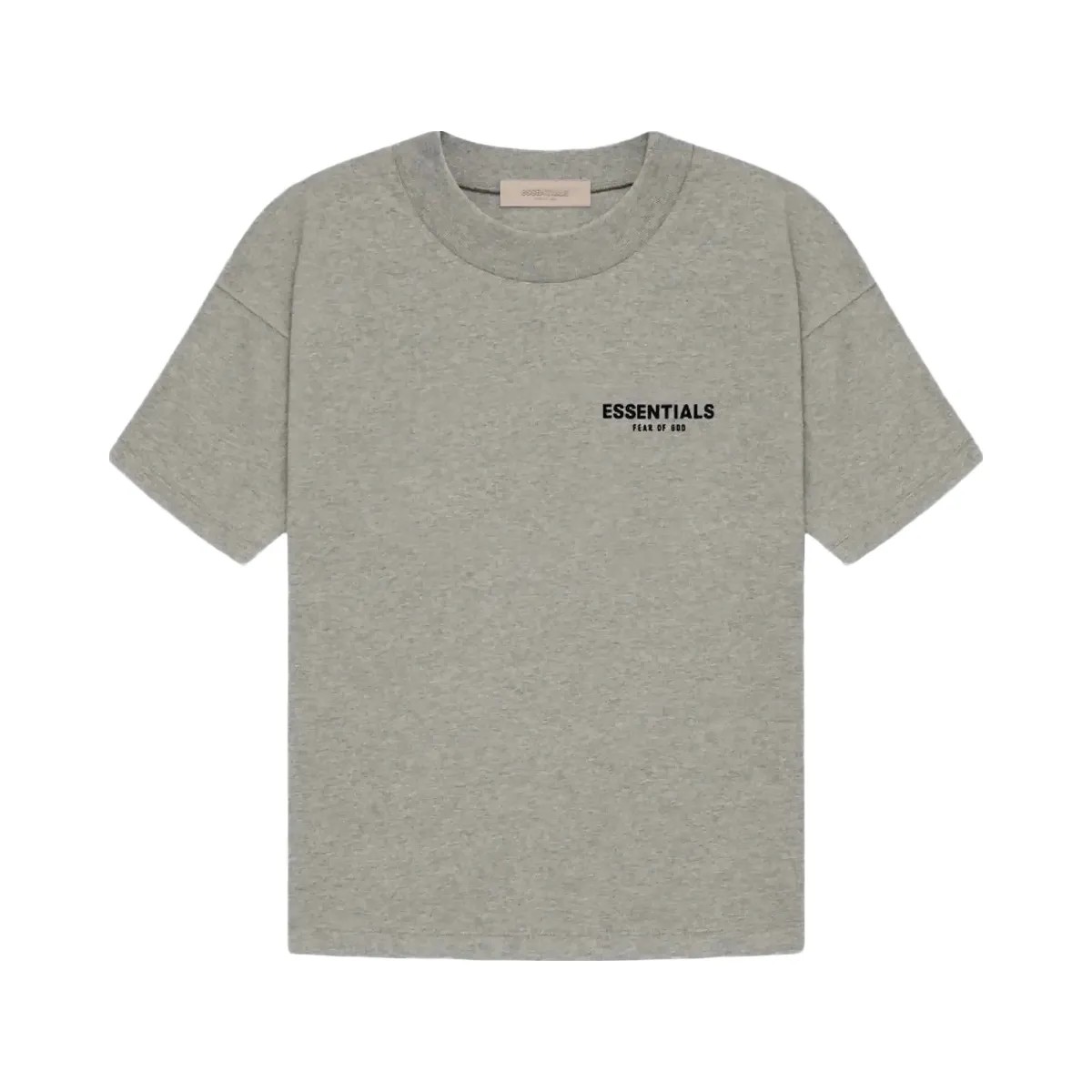 Essentials Dark Oatmeal T-Shirt - HypeFly India View 2