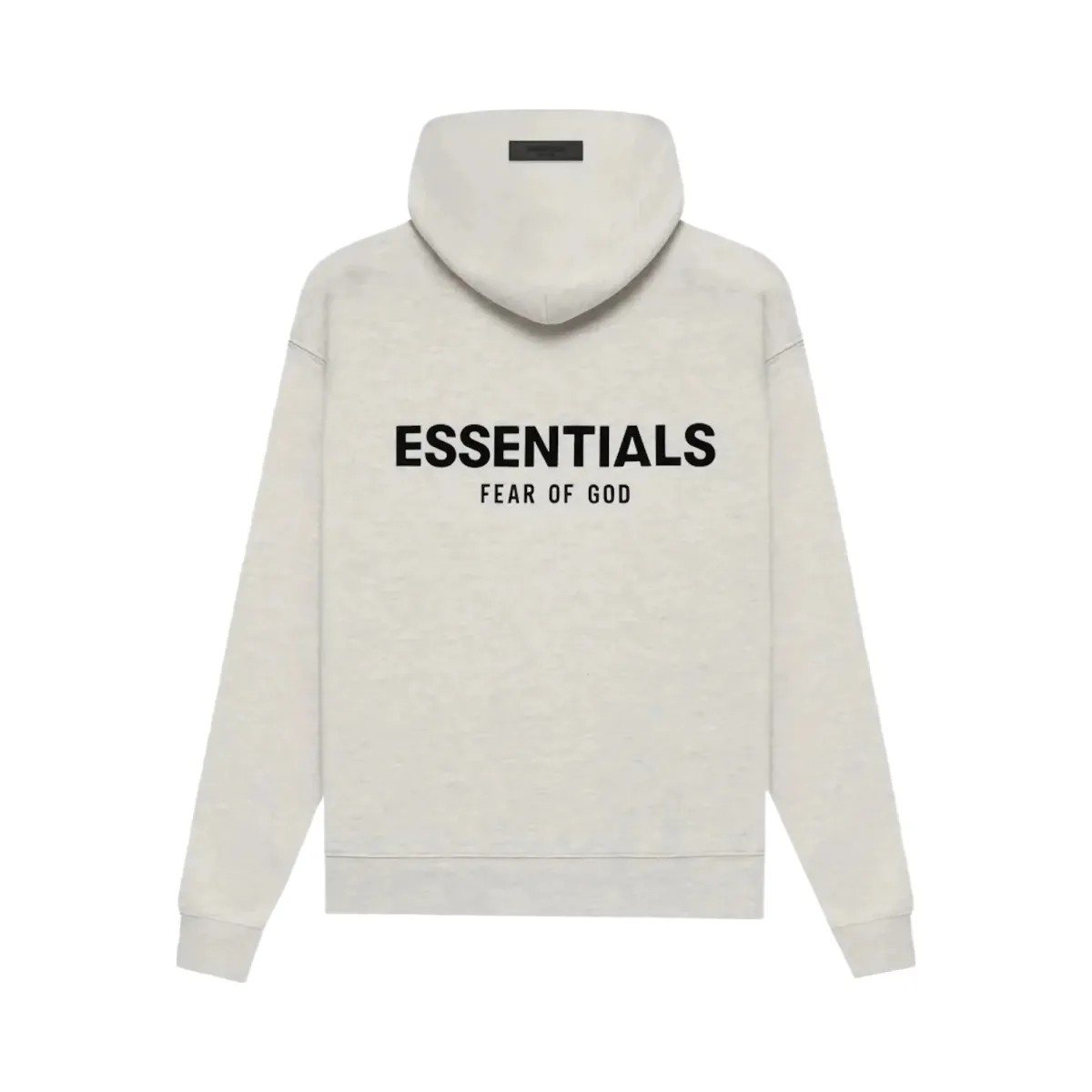 Essentials Fear Of God Essentials Hoodie Light Oatmeal - HypeFly India View 1