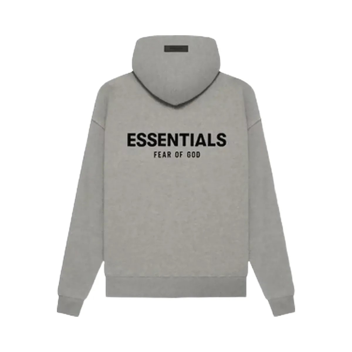 Essentials Fear Of God Essentials Hoodie Ss22 Dark Oatmeal - HypeFly India View 1