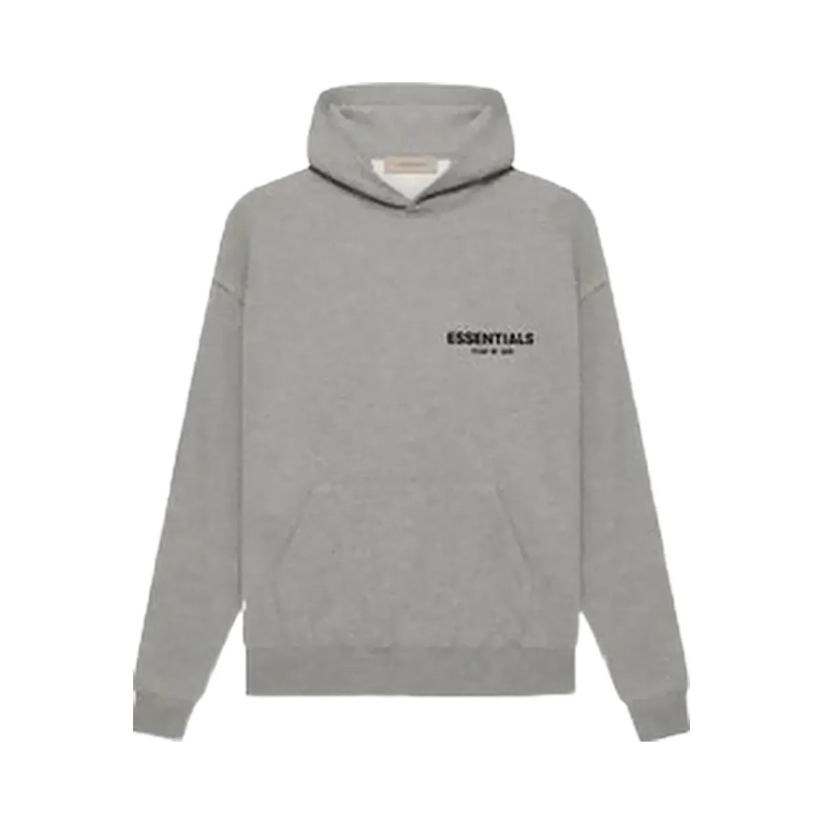Essentials Fear Of God Essentials Hoodie Ss22 Dark Oatmeal - HypeFly India View 2