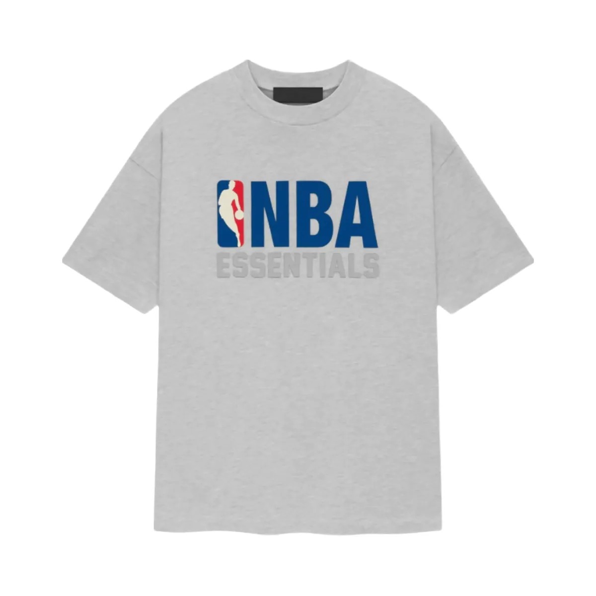 Essentials Fear Of God Essentials Nba Teelight Heather - HypeFly India View 1
