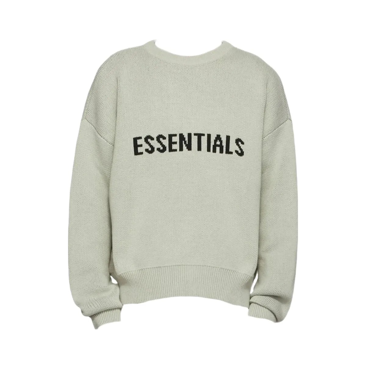 Essentials Fear Of God Essentials X Ssense Knit Sweater Buttercream - HypeFly India View 1