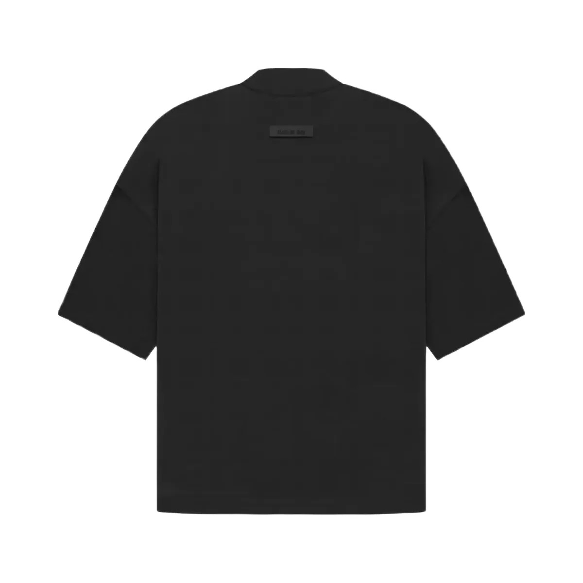 Essentials Jet Black T-Shirt - HypeFly India View 2